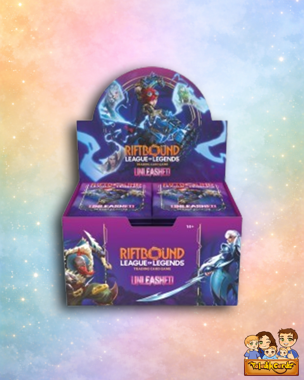 英語版　パルキア　PLATINUM ホロ Riftbound – Paladin Cards