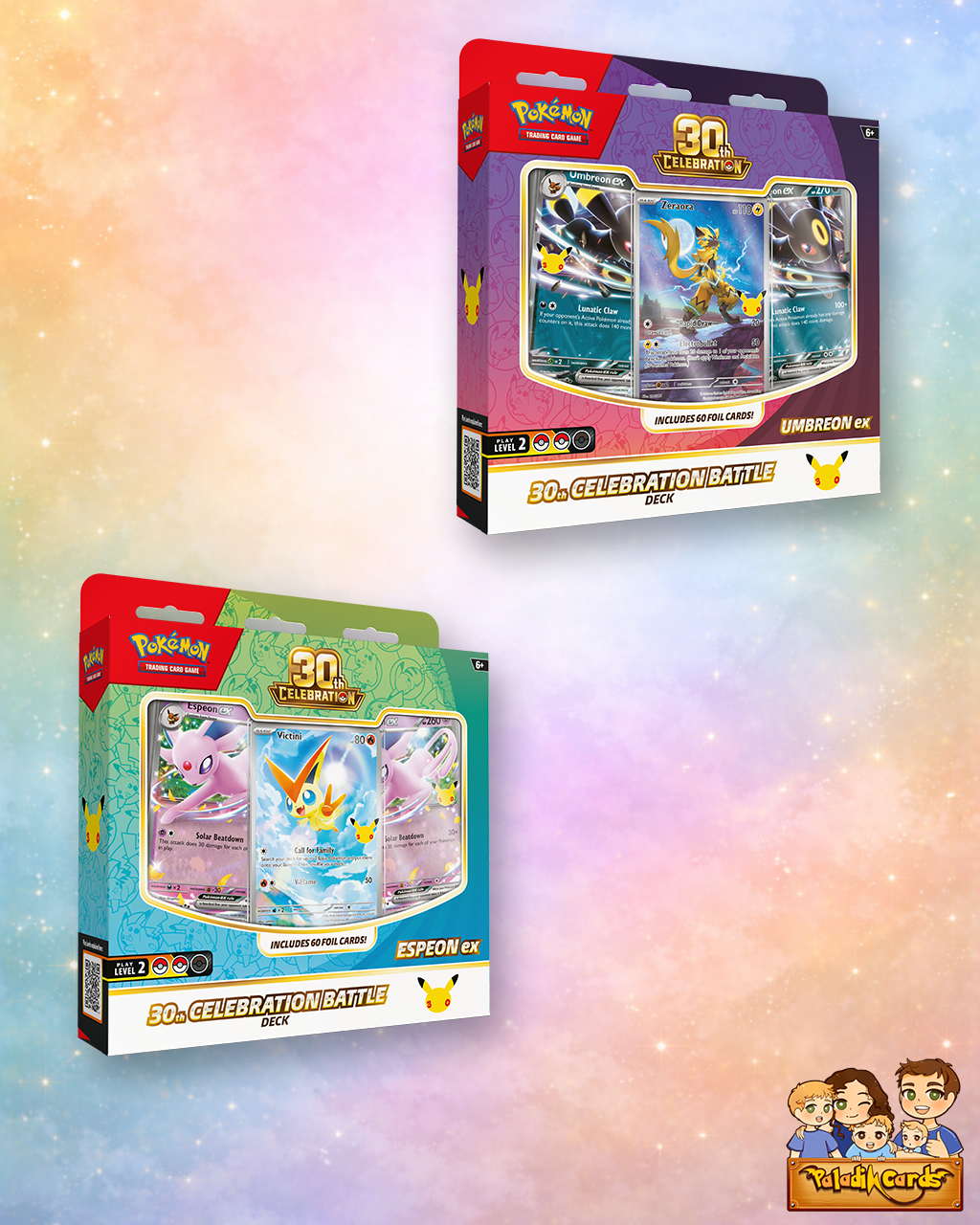 30th Celebration Battle Deck (Set of 2)
