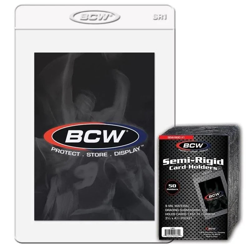 Semi-Rigid Card Holder - 200 CT