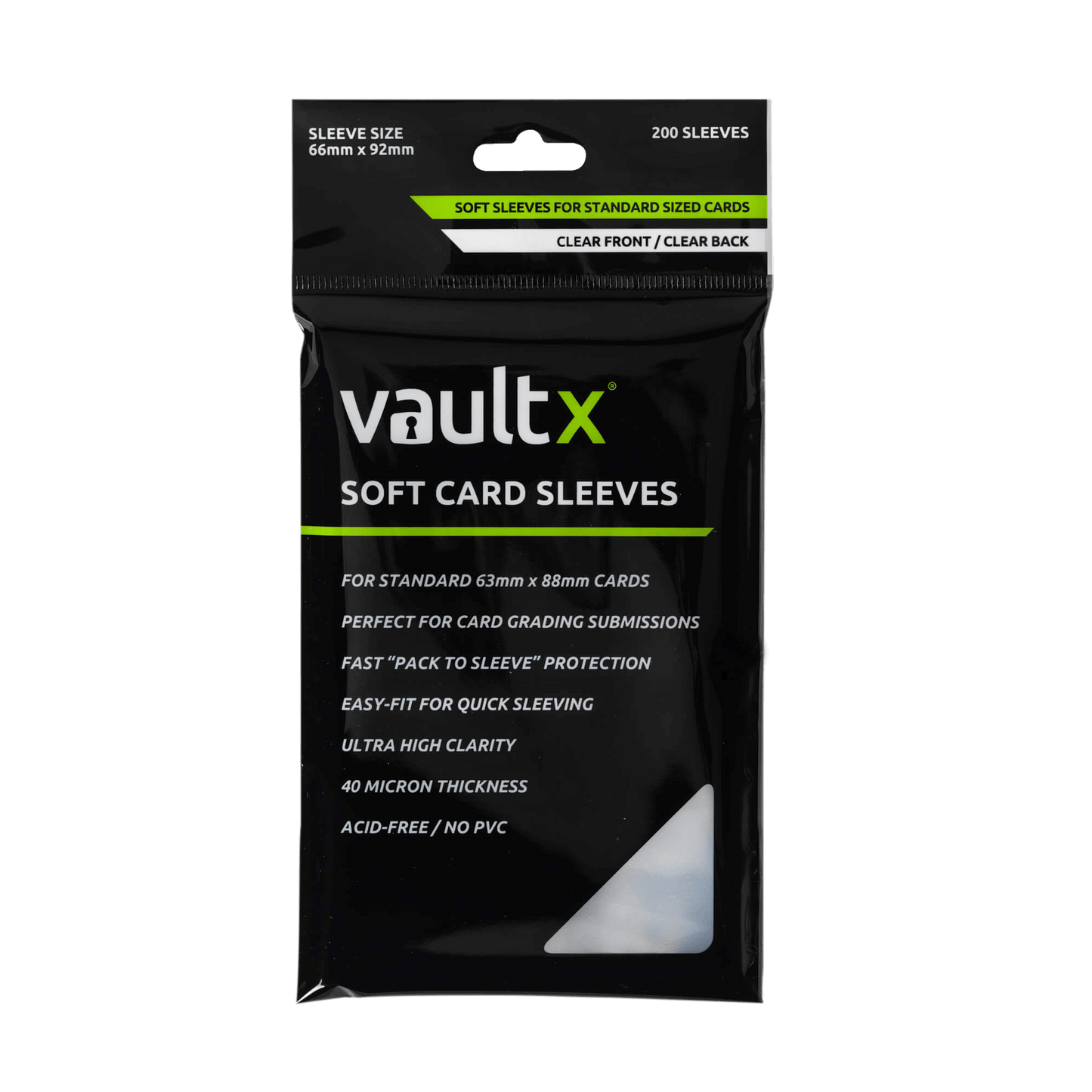 Vault X Soft Card Sleeves (Penny Sleeves) PreOrder
