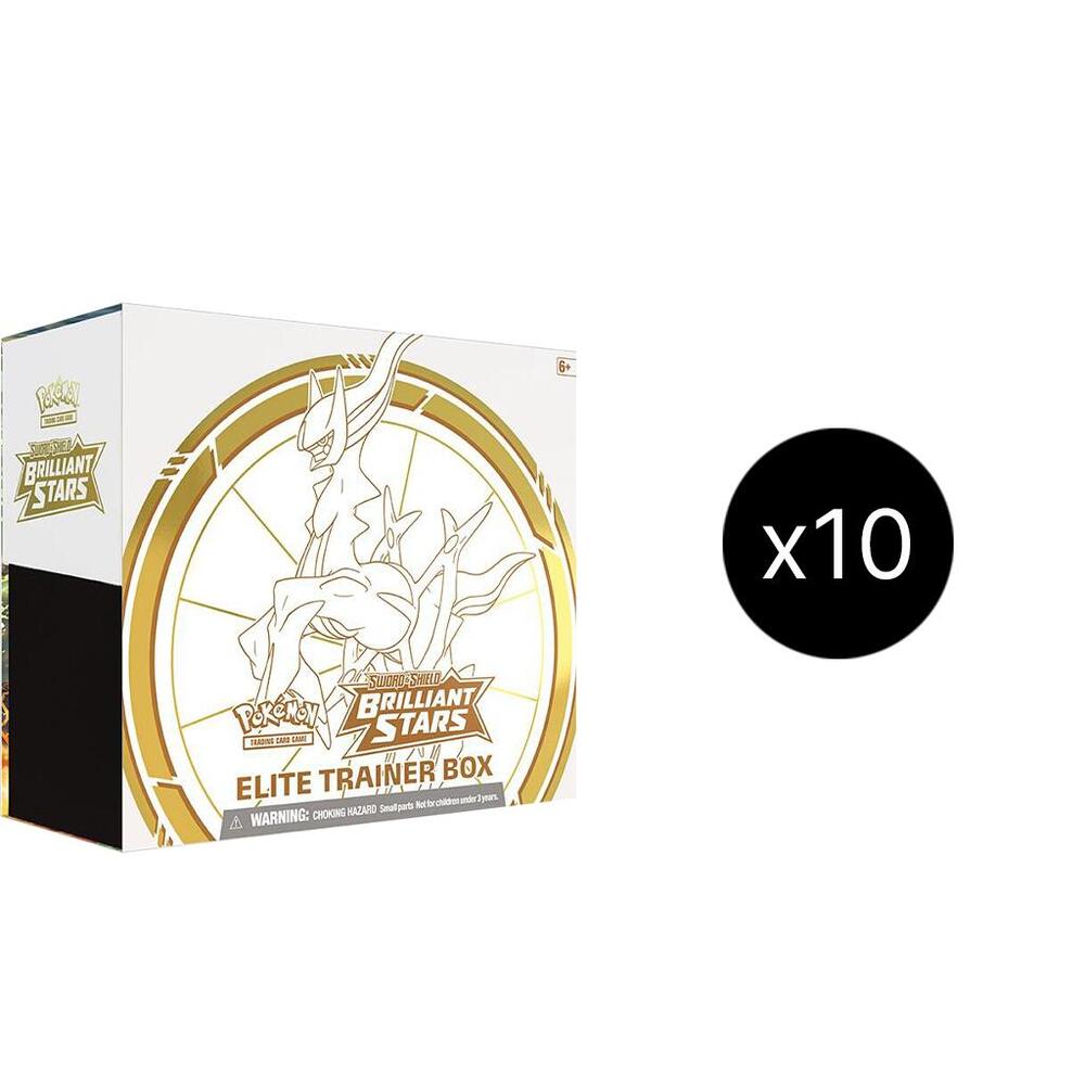 Brilliant Stars Elite Trainer Box Sealed Case