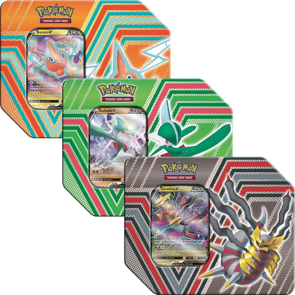 Pokmon TCG Hidden Potential Tin Set of 3 (Giratina, Gallade, Rotom) Paladin Cards Pokmon TCG Hidden Potential Tin Set of 3 (Giratina, Gallade, Rotom) Paladin Cards