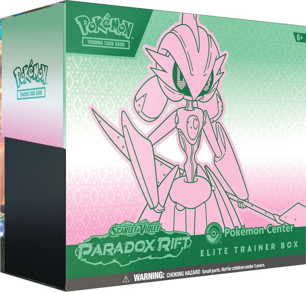 Paradox Rift Pokémon Center Elite Trainer Box (Exclusive) – Iron Valiant