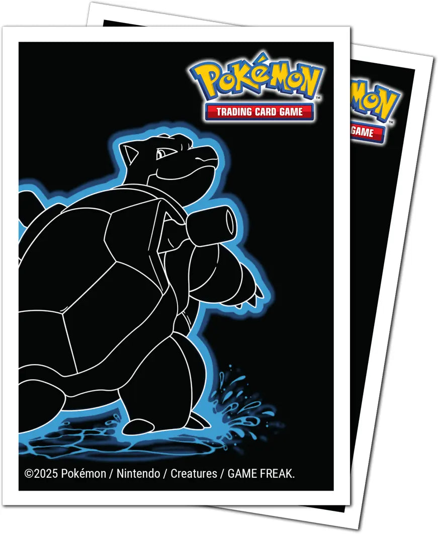 Ultra PRO Apex Sleeves – Neon Kanto Blastoise