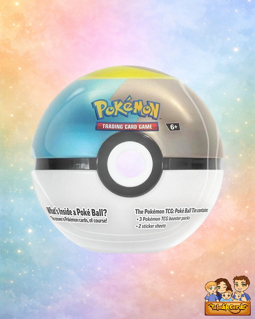 Pokémon TCG: 2024 Q4 Poké Ball Tin (1 Selected at Random from 5 Styles)
