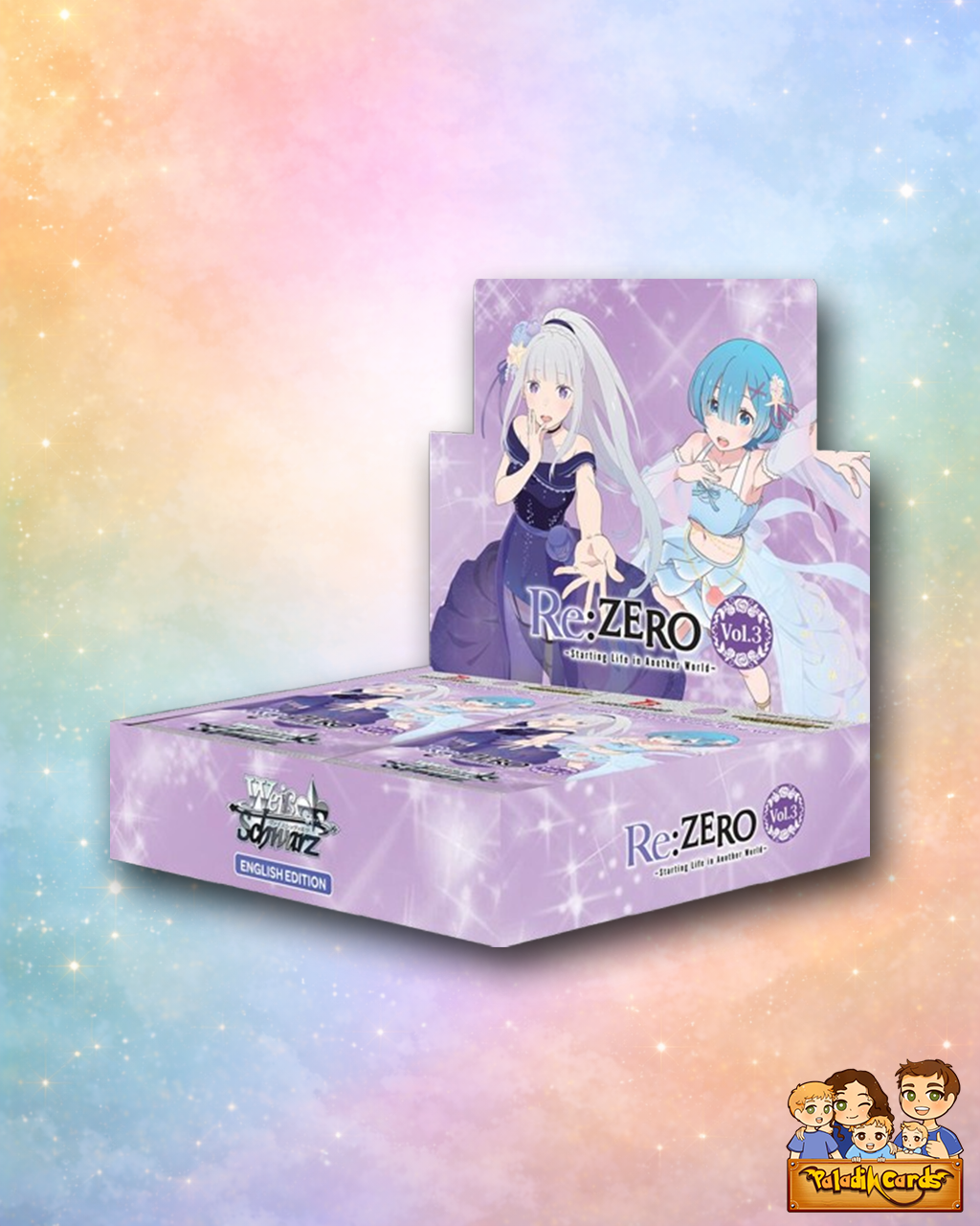 re zero booster box Weiss Schwarz Re:ZERO Vol. 3 – Paladin Cards Elite Trainer Box:Mega Gardevoir ex Pokemon Slabs Starting Life in Another Venom, Eddie Brock -
