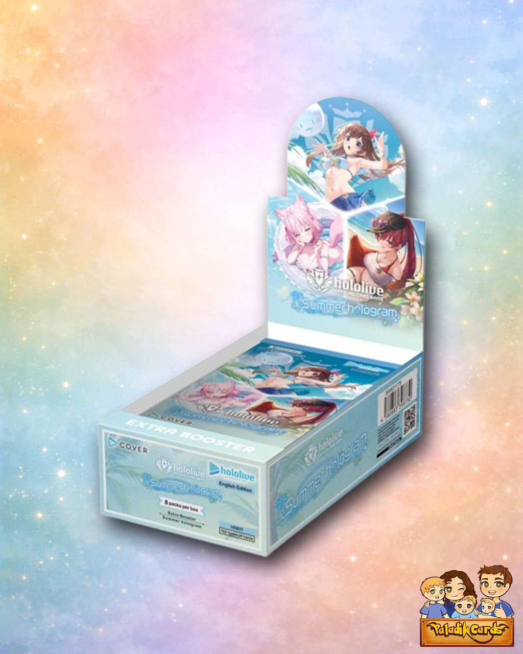 hololive OFFICIAL CARD GAME: Extra Booster – Summer hologram Booster Box (HEB01)