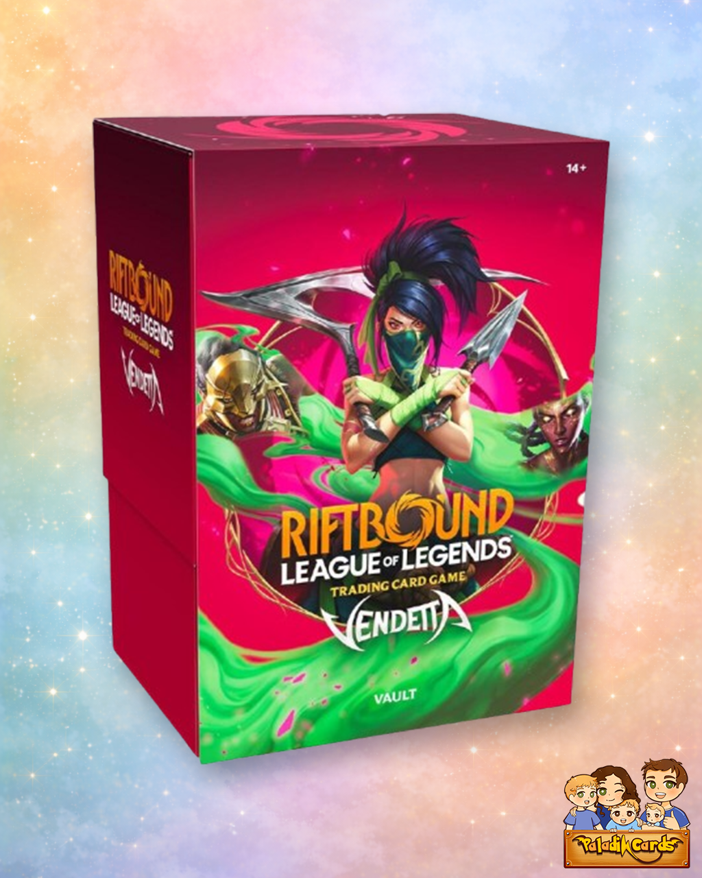 Riftbound: League of Legends TCG Vendetta Vault Bundle – Paladin Cards