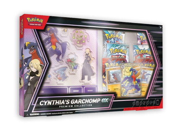 Cynthia's Garchomp ex Premium Collection Pre-order
