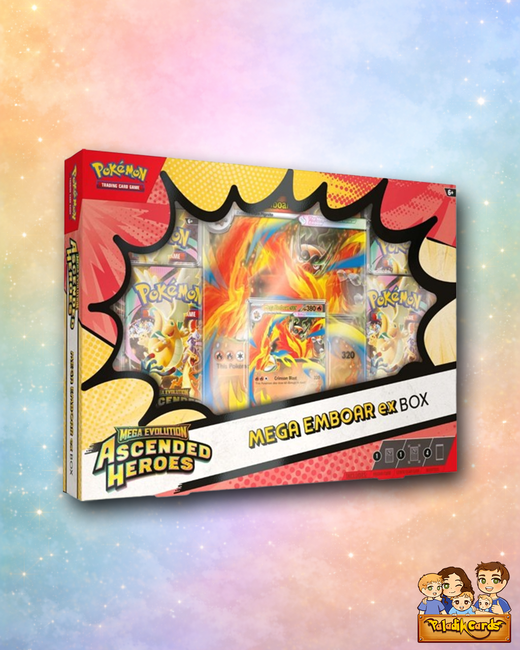Ascended Heroes Mega Starter ex Box (One selected at Random) Paladin Cards Ascended Heroes Mega Starter ex Box (One selected at Random) Paladin Cards