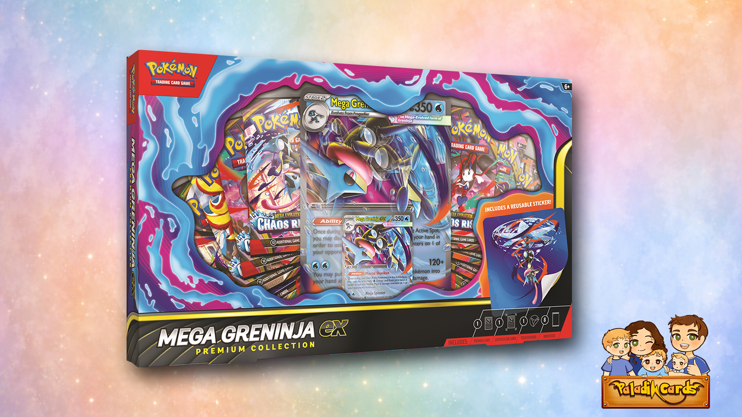 Mega Greninja ex Premium Collection Pre-Order