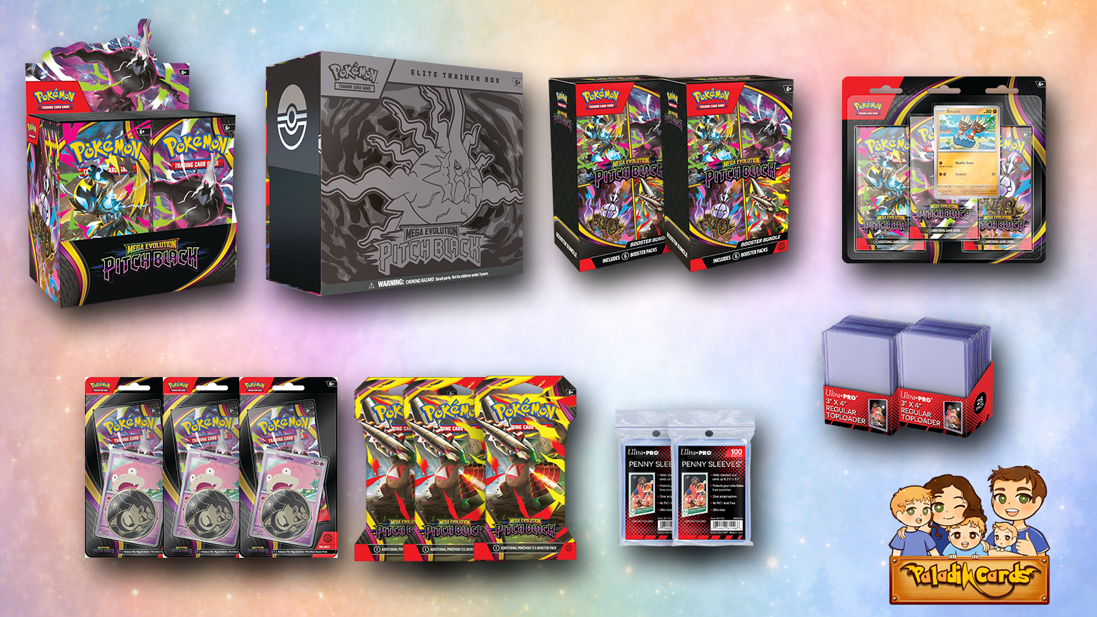 premium collection 2019 booster box Pitch Black Collector Bundle Pre-Order – Paladin Cards