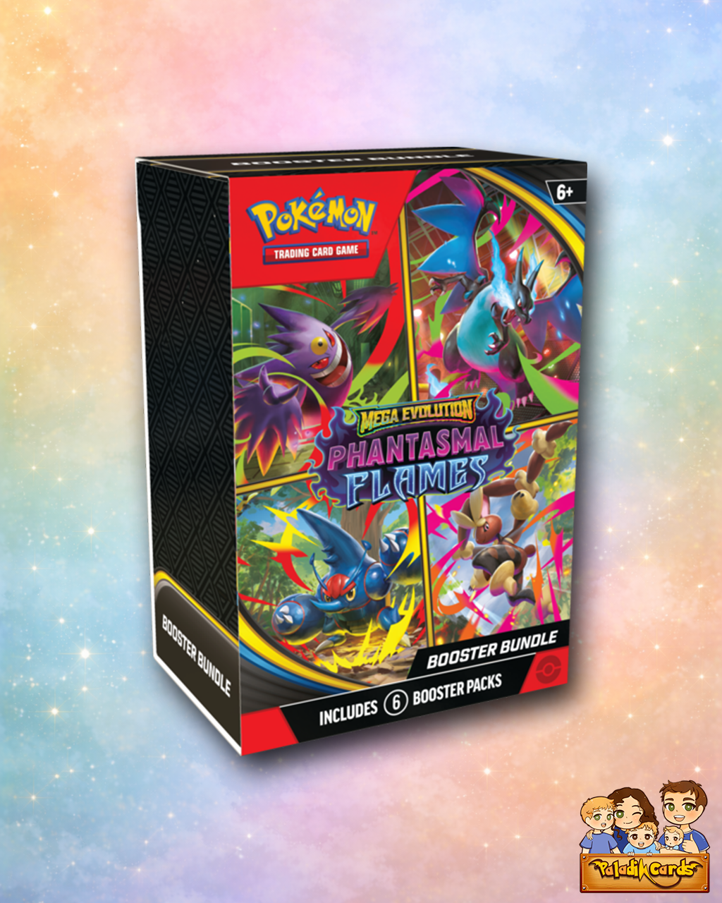 Pokémon TCG: Mega Evolution—Phantasmal Flames Booster Bundle