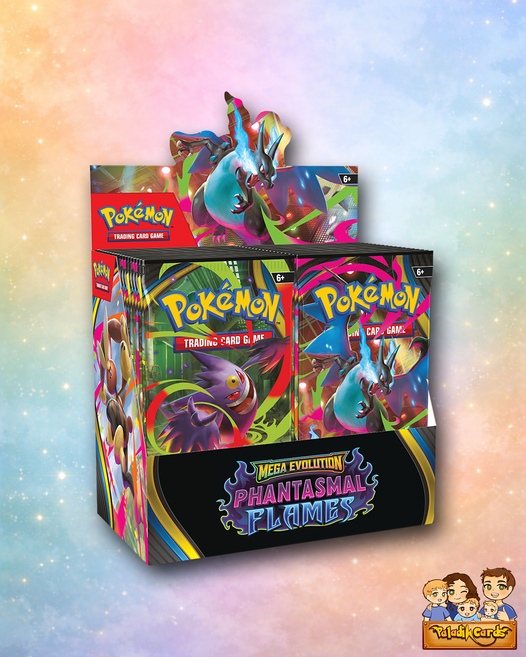 Mega EvolutionPhantasmal Flames Booster Box Paladin Cards Mega EvolutionPhantasmal Flames Booster Box Paladin Cards