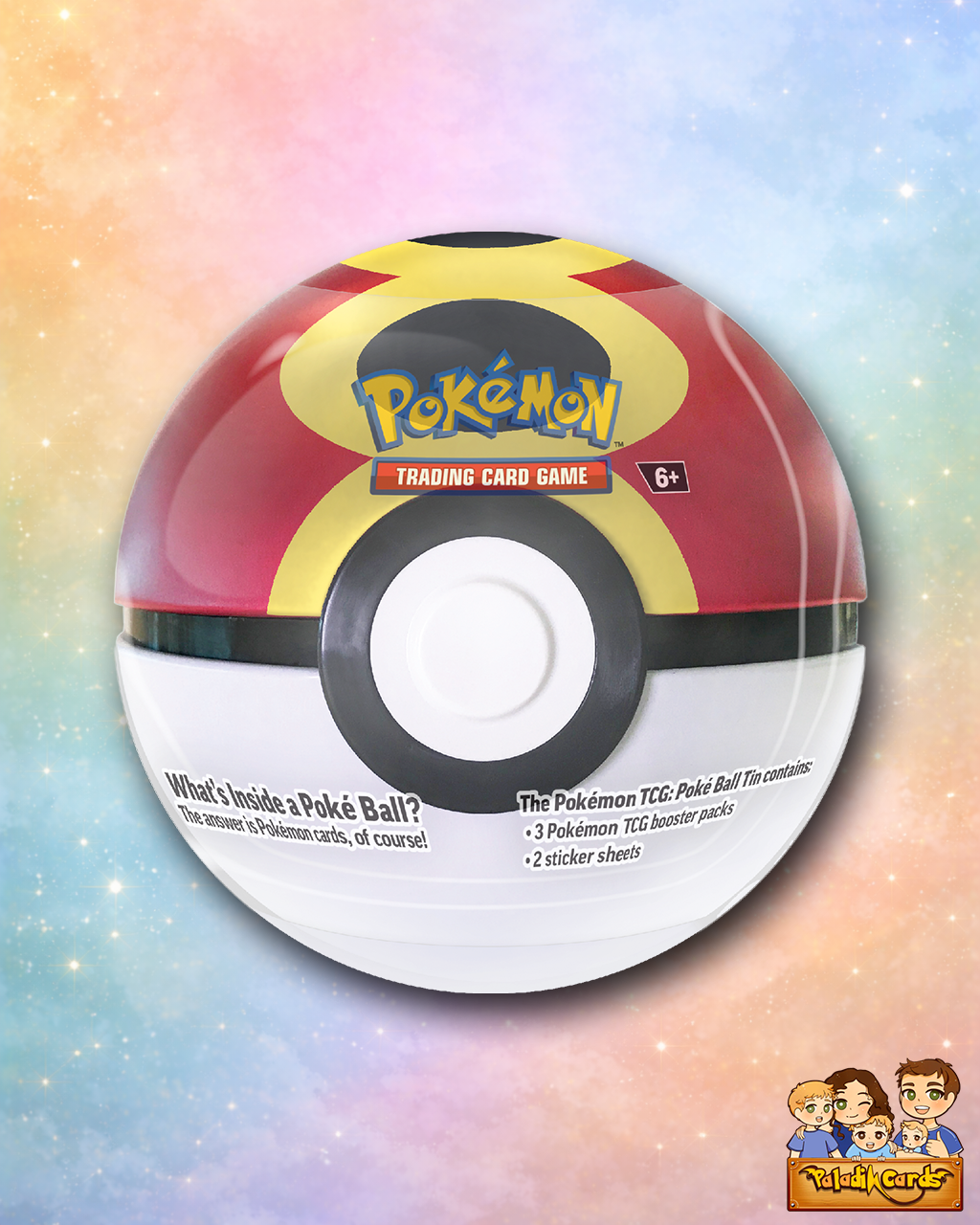Pokémon TCG: 2025 Q4 Poké Ball Tin (1 Selected at Random from 5 Styles)