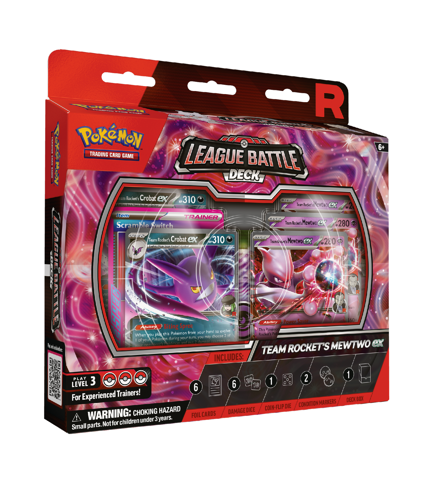Pokémon TCG: Team Rocket’s Mewtwo ex League Battle Deck (Pre-Order)