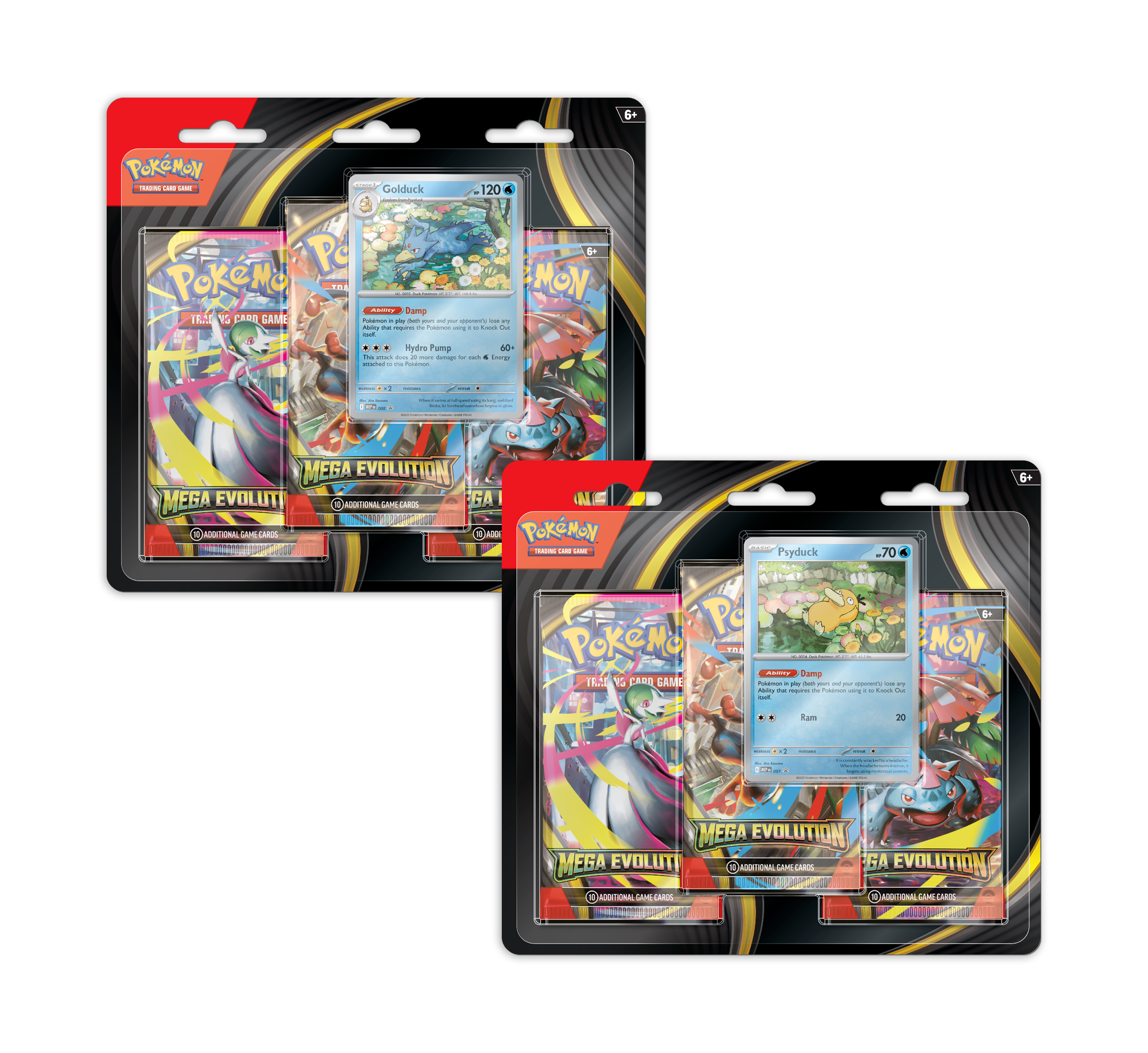 Pokmon TCG Mega Evolution 3-Pack Blister (Set of 2, Pre-Order) Paladin Cards Pokmon TCG Mega Evolution 3-Pack Blister (Set of 2, Pre-Order) Paladin Cards