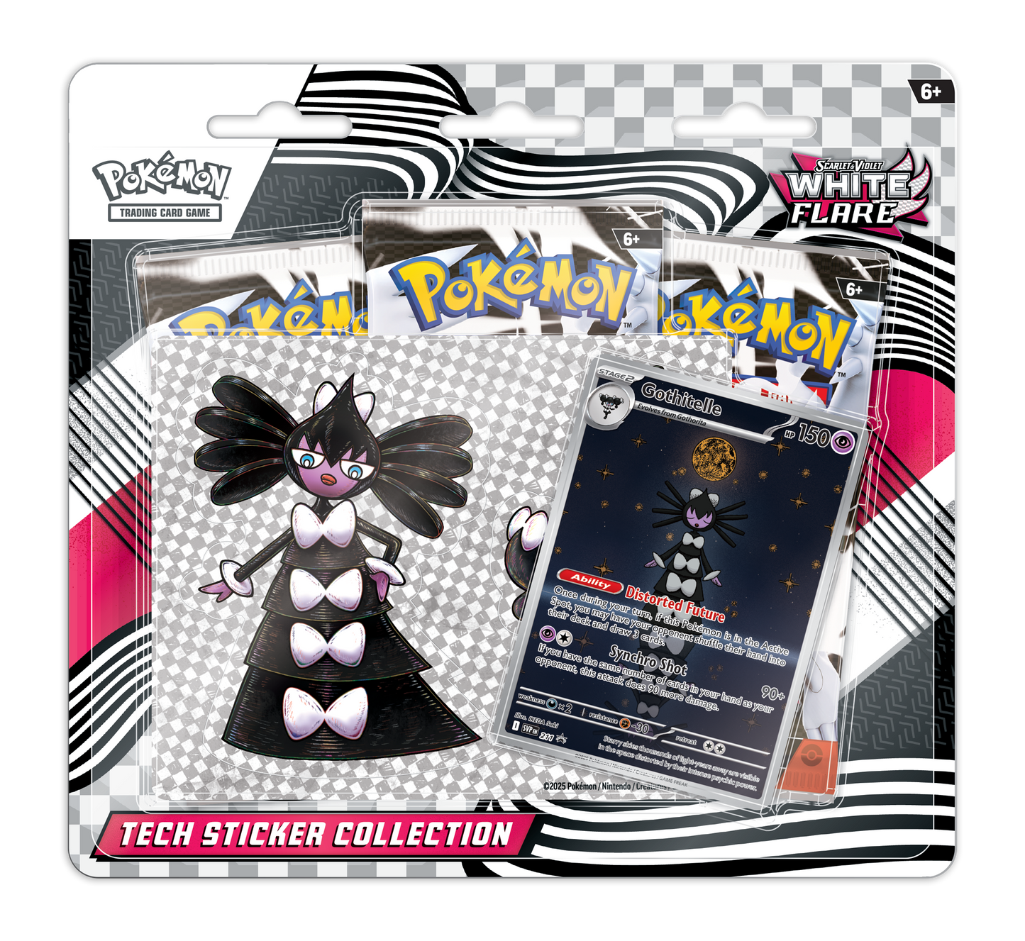 Pokémon TCG: White Flare Tech Sticker Collection (Gothitelle)