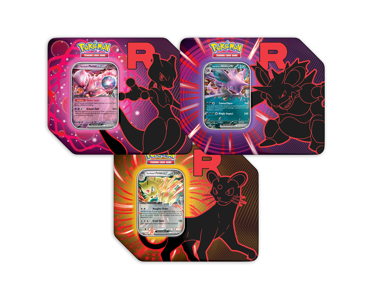 Team Rocket Tin (Set of 3) Pre-Order