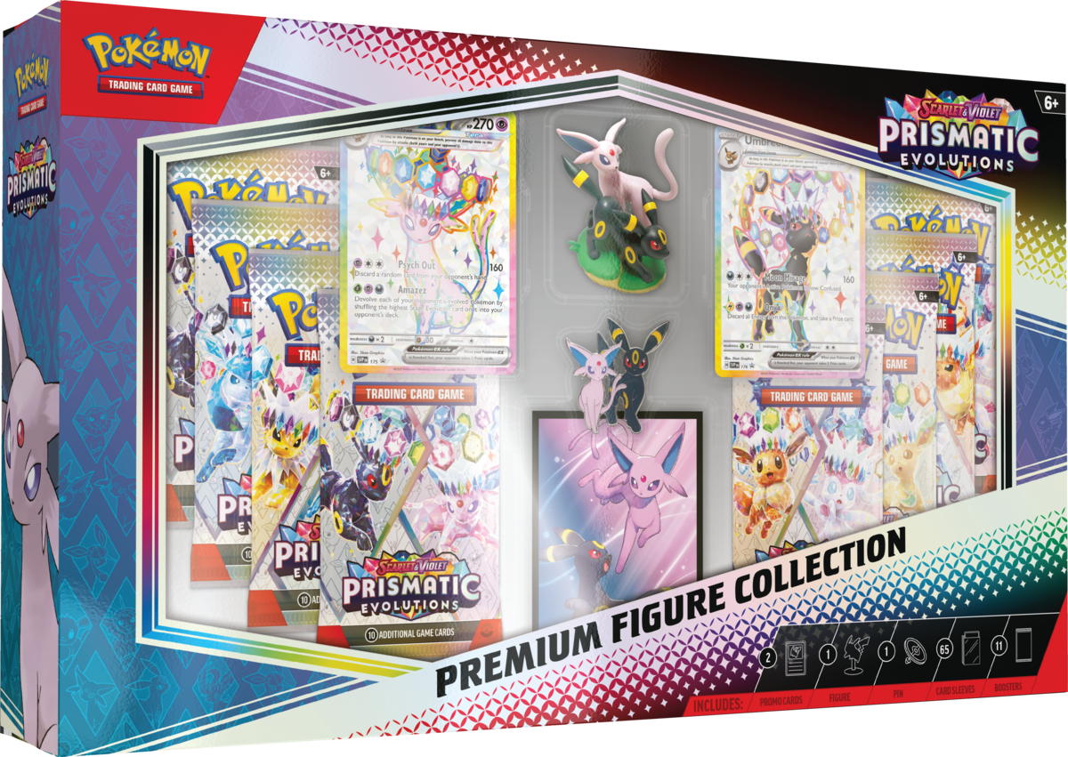 Prismatic Evolutions Premium Figure Collection Pre-Order