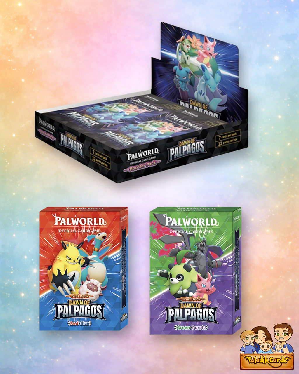 Palworld Official Card Game ソウル 2枚セット Palworld Official Card Game: Dawn of Palpagos Bundle – Paladin Cards