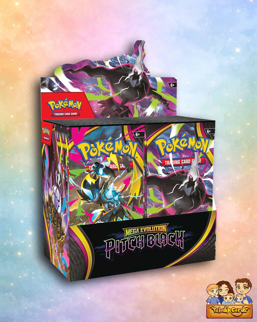 pokemon booster box under 20 dollars Mega Evolution—Pitch Black – Paladin Cards type Charizard ex Pokémon Trading Card Game: Mega