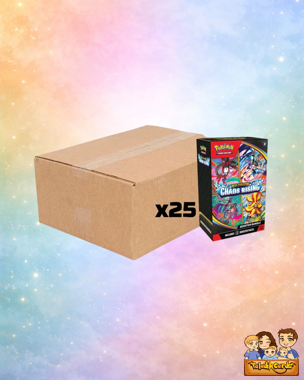 Mega Evolution—Chaos Rising Booster Bundle Sealed Case (ships 5/27)