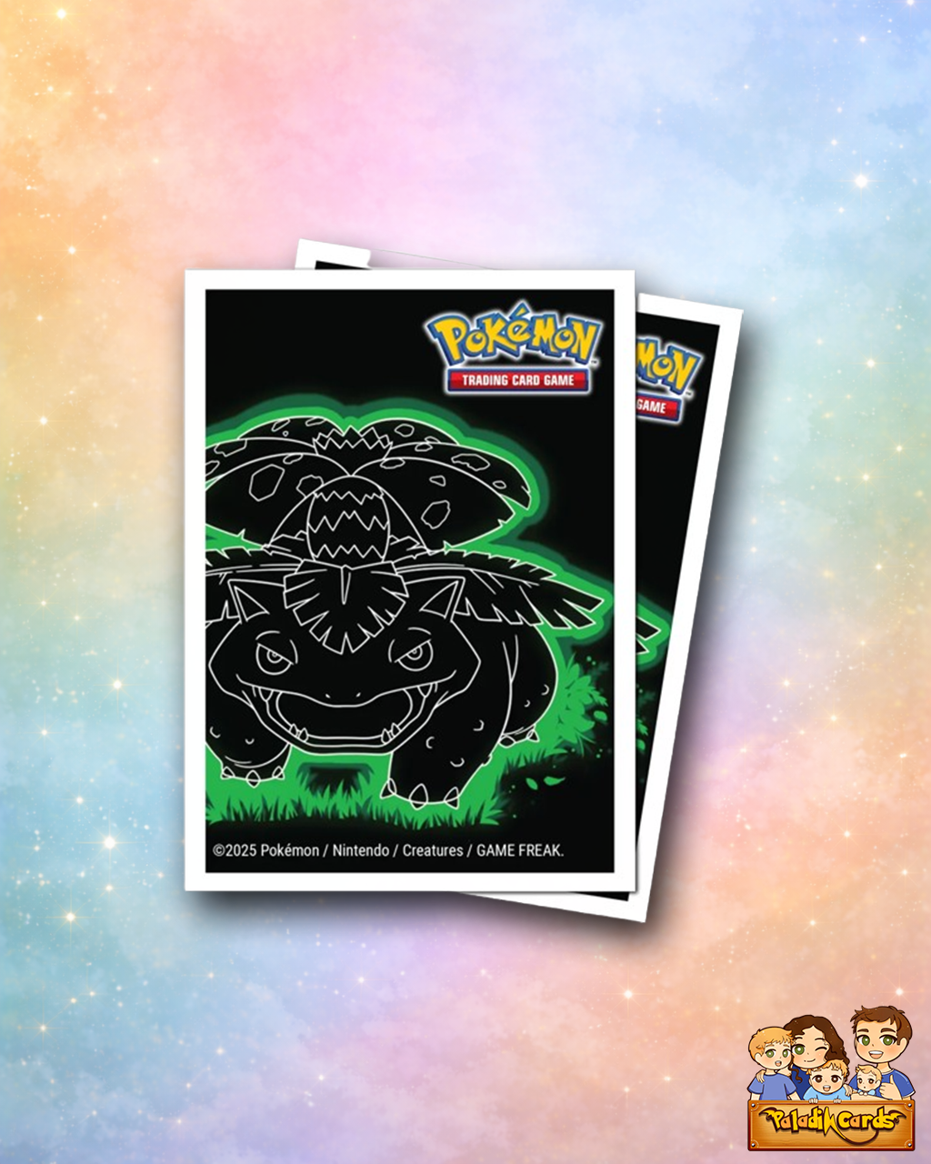 Ultra PRO Apex Sleeves – Pokémon Neon Kanto Venusaur