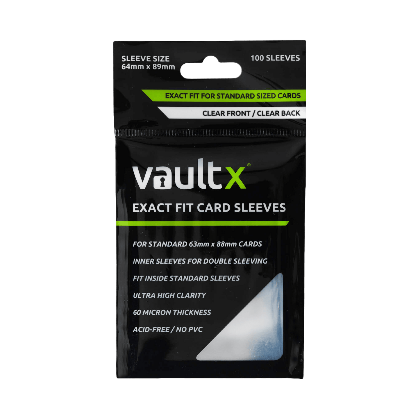 Vault X Exact Fit Card Sleeves PreOrder