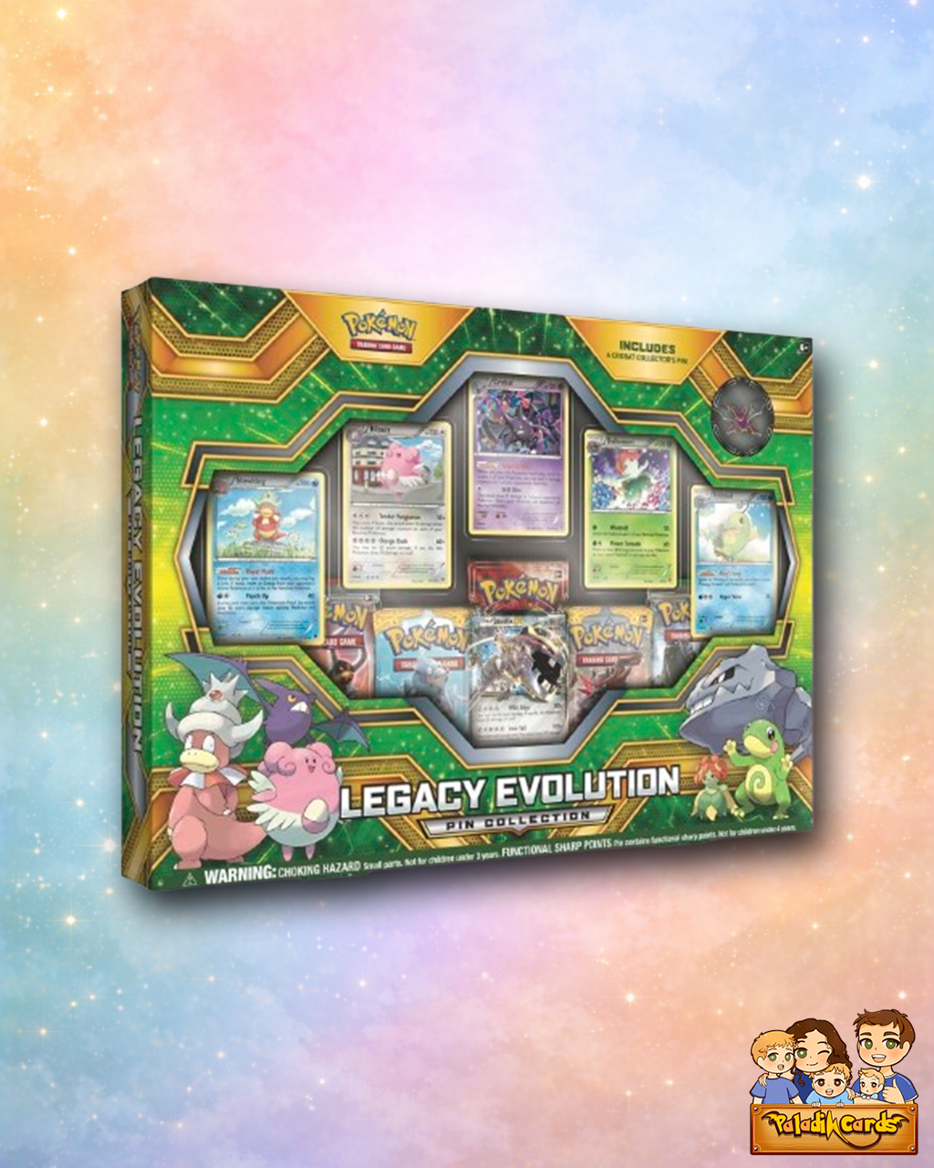 Legacy Evolution Pin Collection