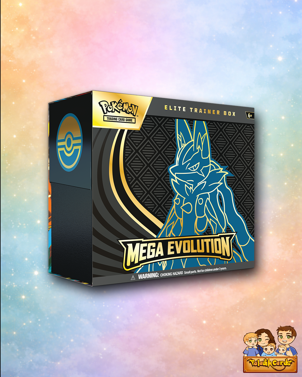 pokemon trading card game: mega evolution elite trainer box Pokémon TCG Lucario Mega Evolution Elite Trainer Box (Pre-Order) – Paladin  Cards