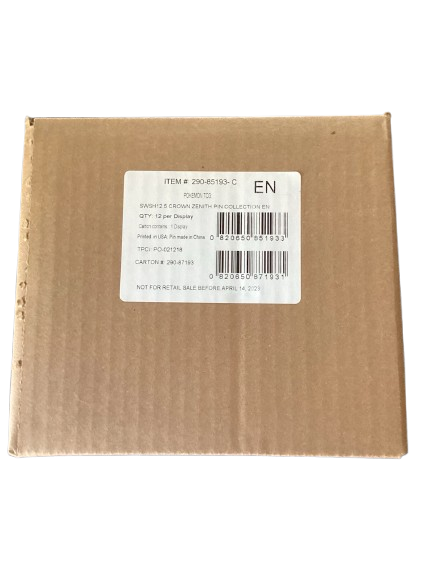 Crown Zenith Pin Collection Sealed Case (12 Pack display)