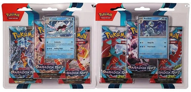 Scarlet & Violet—Paradox Rift 3-Pack Booster Blister (Set of 2)