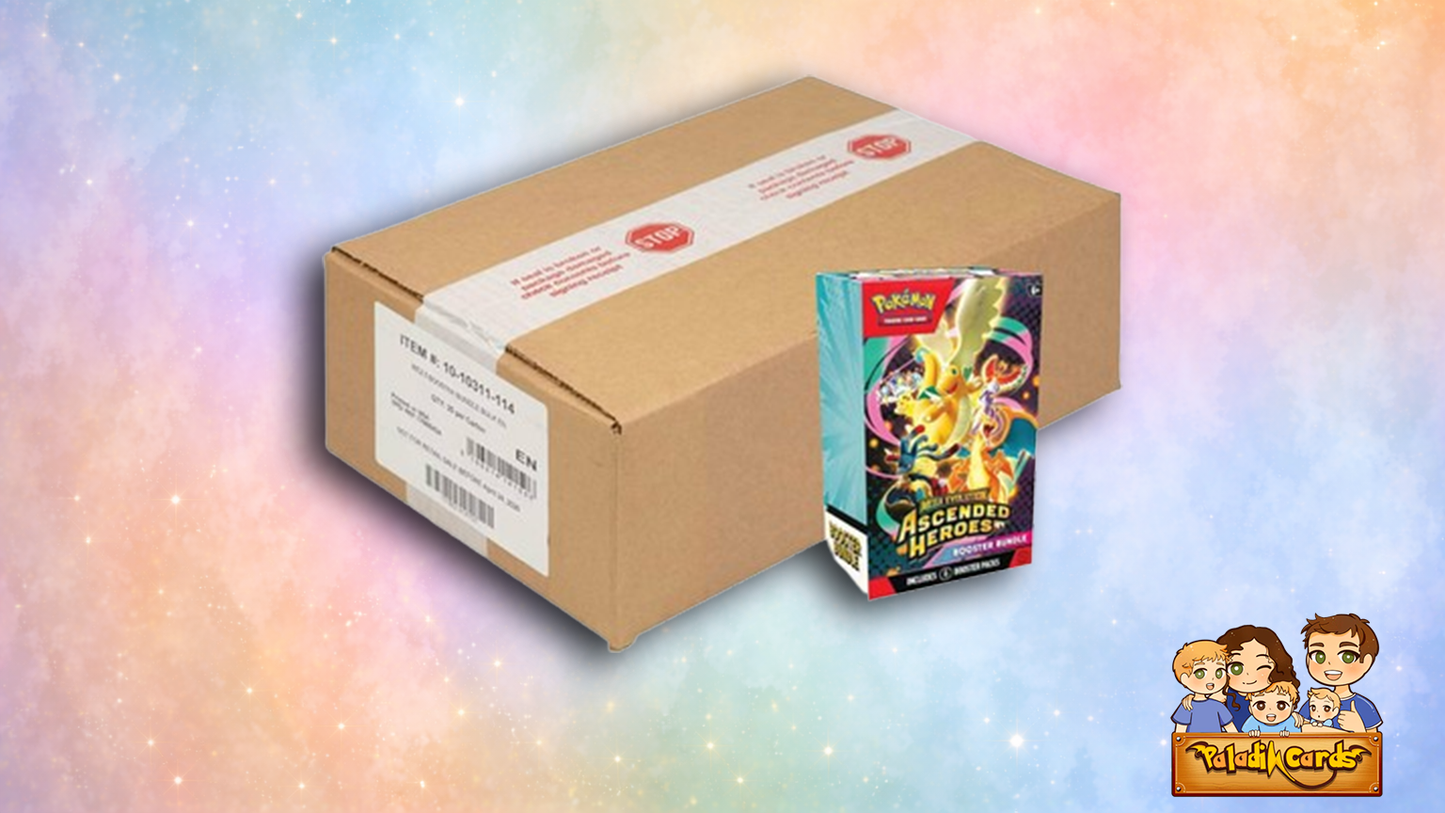Mega Evolution— Ascended Heroes Booster Bundle Sealed Case