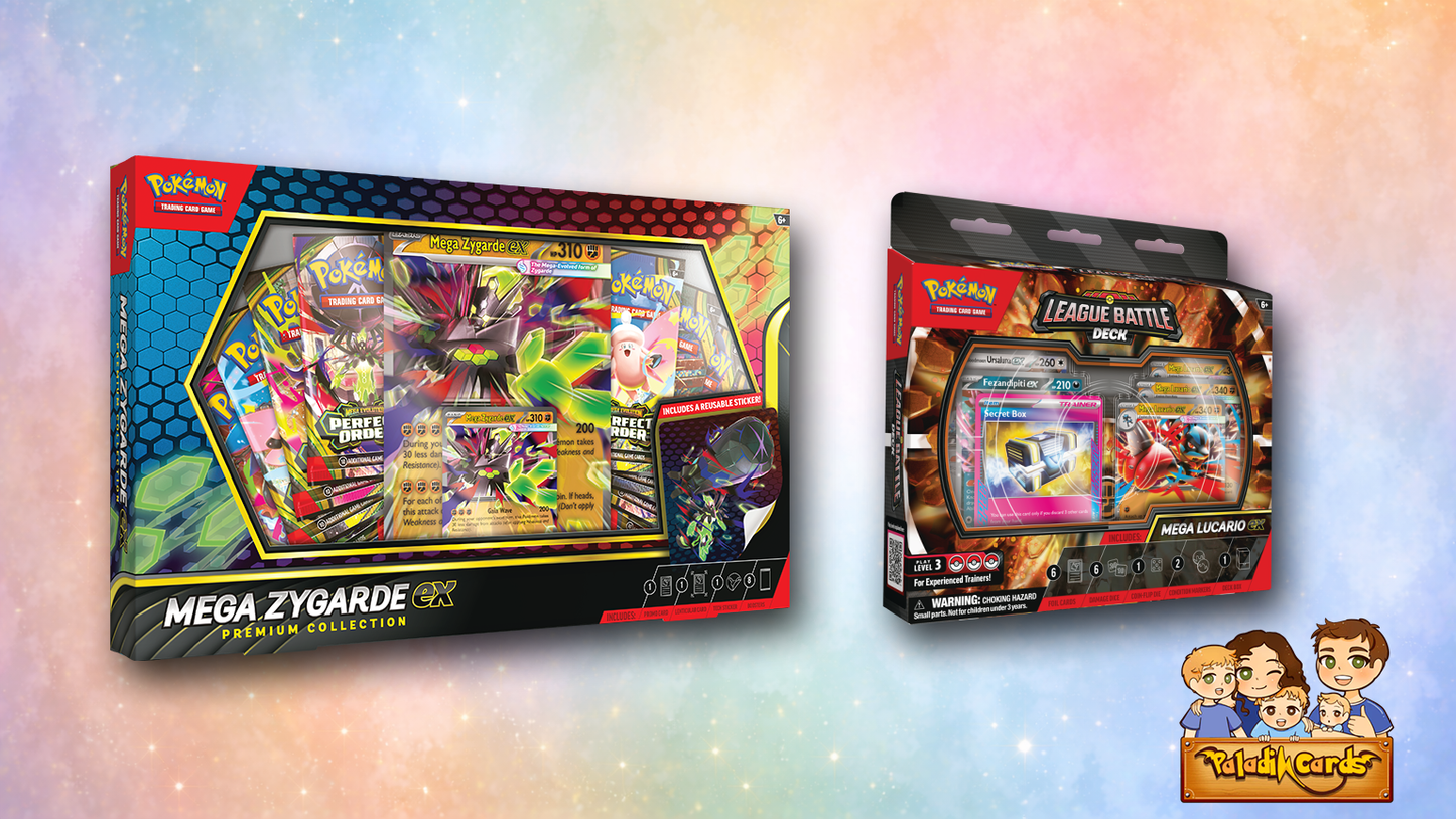 Mega Zygarde ex Premium Collection Bundle (Pre-Order)