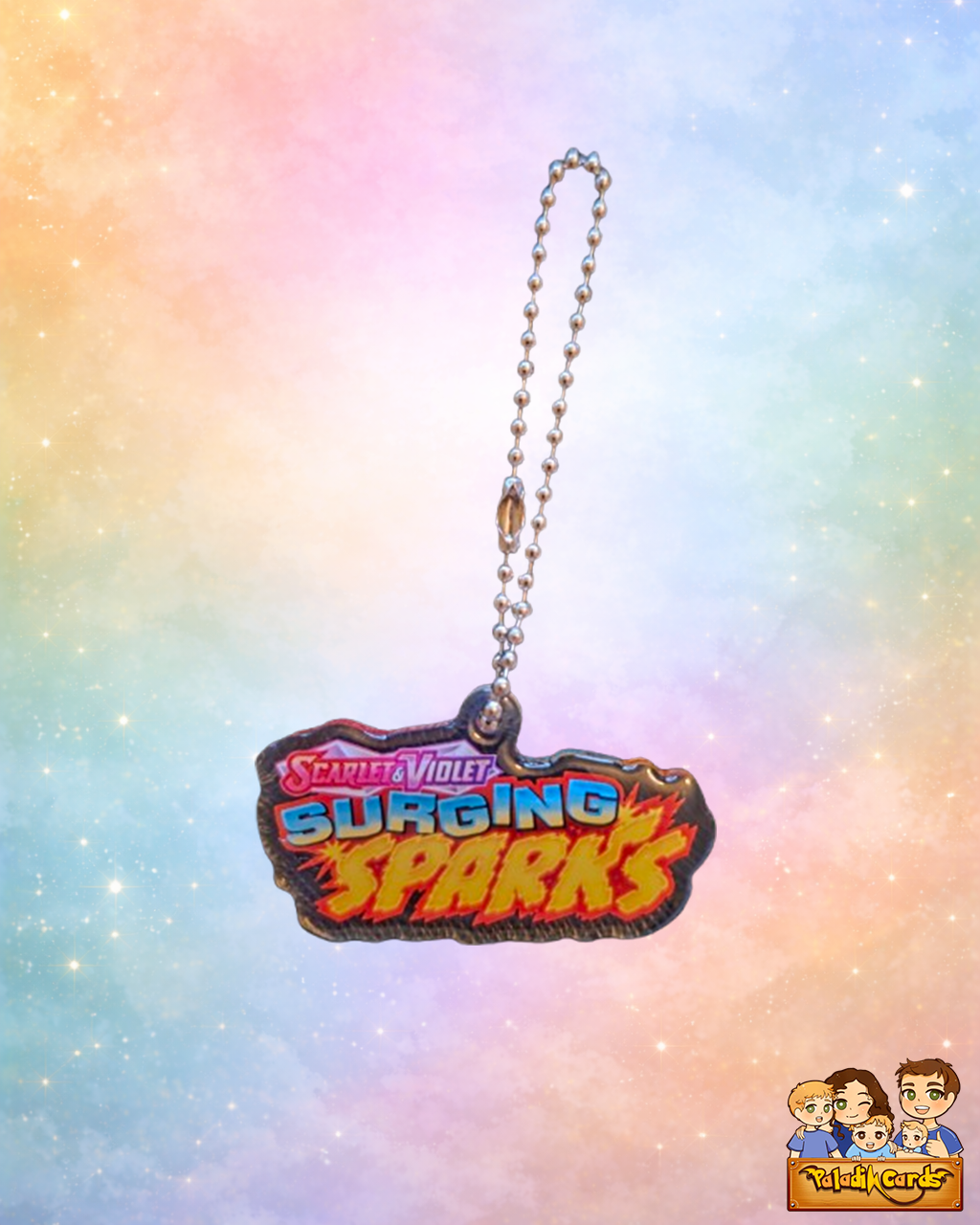 Pokemon Binder Keychain (Scarlet and Violet)