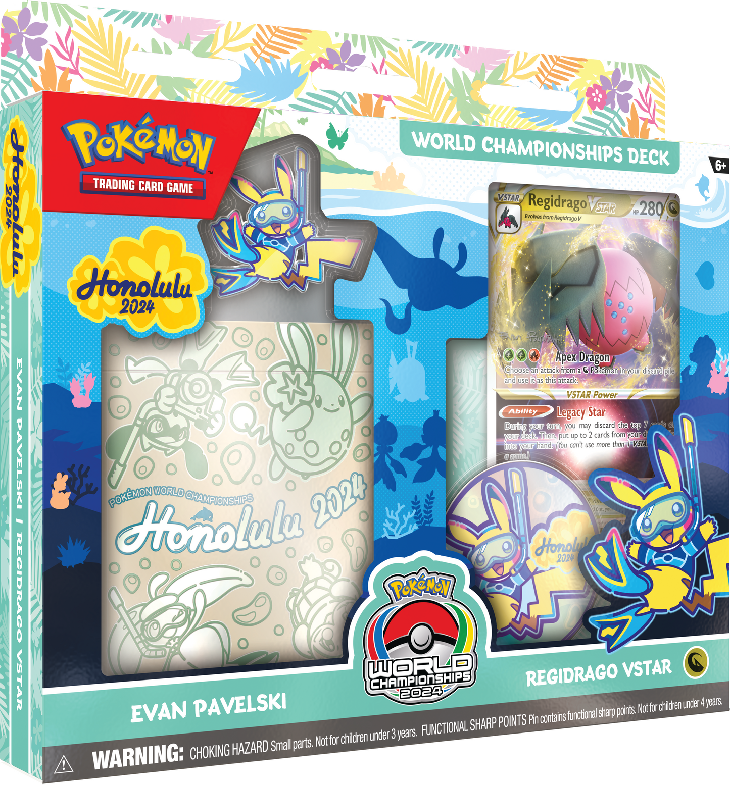 2024 Pokémon TCG World Championships Deck (Set of 4) Pre-Order