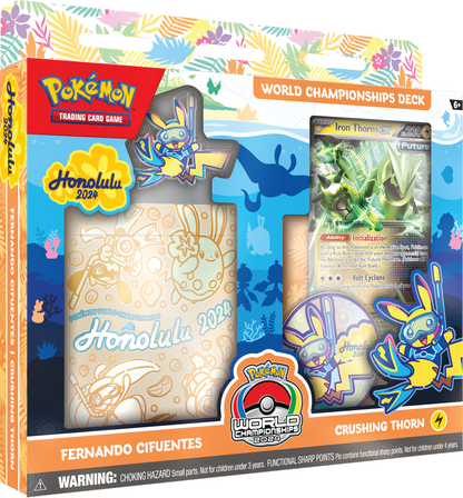 2024 Pokémon TCG World Championships Deck (Set of 4) Pre-Order