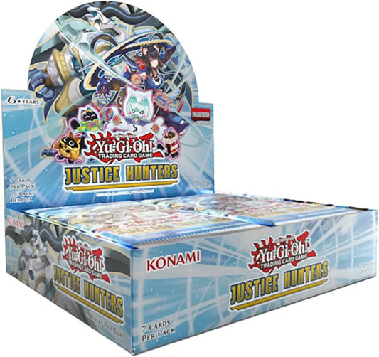Yu-Gi-Oh! Justice Hunters Booster Box (24 Packs) [1st Edition]
