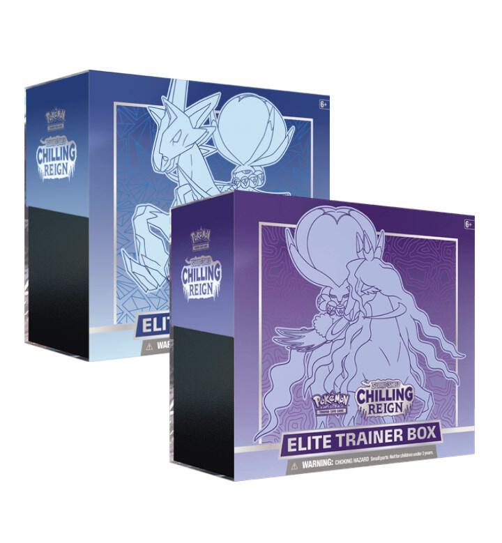 Pokémon TCG: Sword & Shield — Chilling Reign Elite Trainer Box [Set of 2]