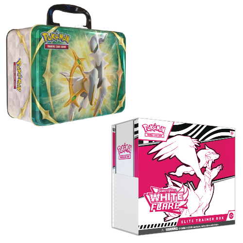 White Flare Elite Trainer Box Combo Pre-Order