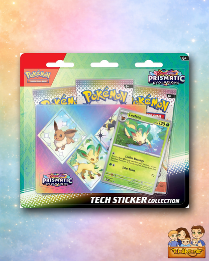 Prismatic Evolutions Tech Sticker Collection (Random)