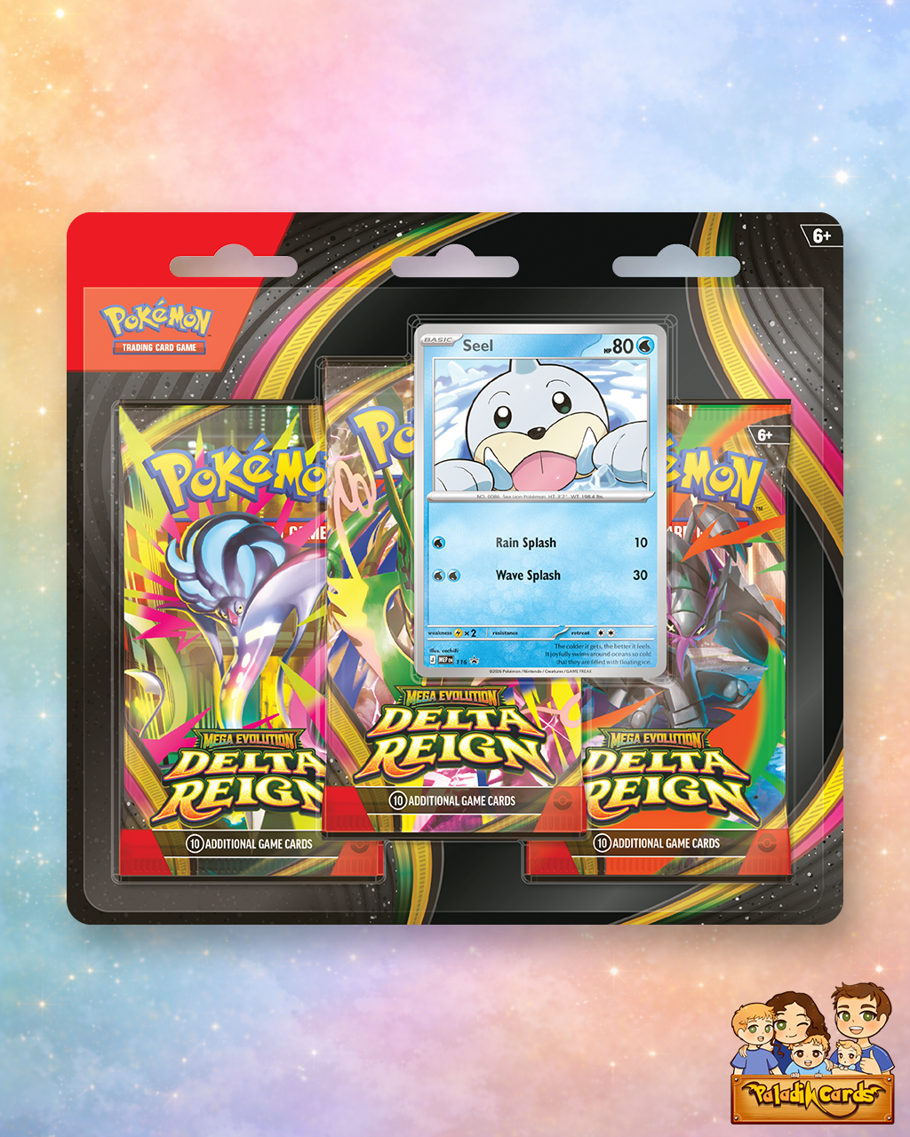 Delta Reign 3-Pack Blister [Seel]