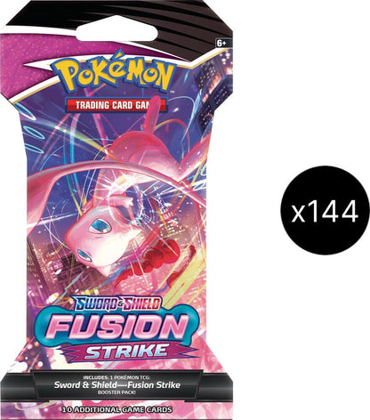 Sealed Fusion Strike Sleeved Booster Pack Case