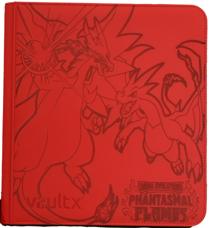 Vault X 12-Pocket Binder 480 Card Capacity – Mega Evolutions