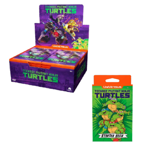 Teenage Mutant Ninja Turtles Booster Box Plus Starter Deck
