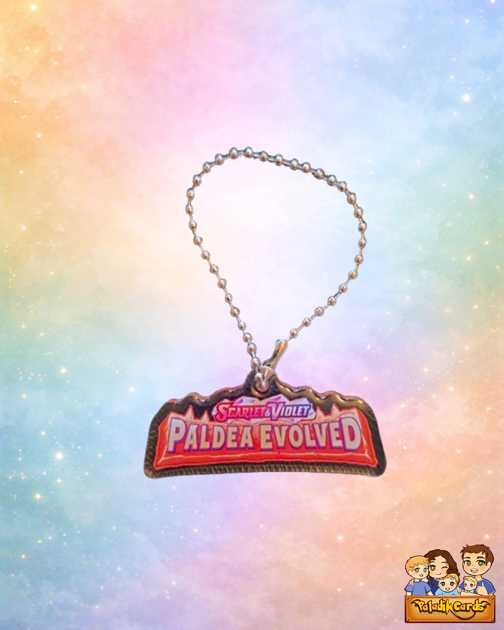 Pokemon Binder Keychain (Scarlet and Violet)