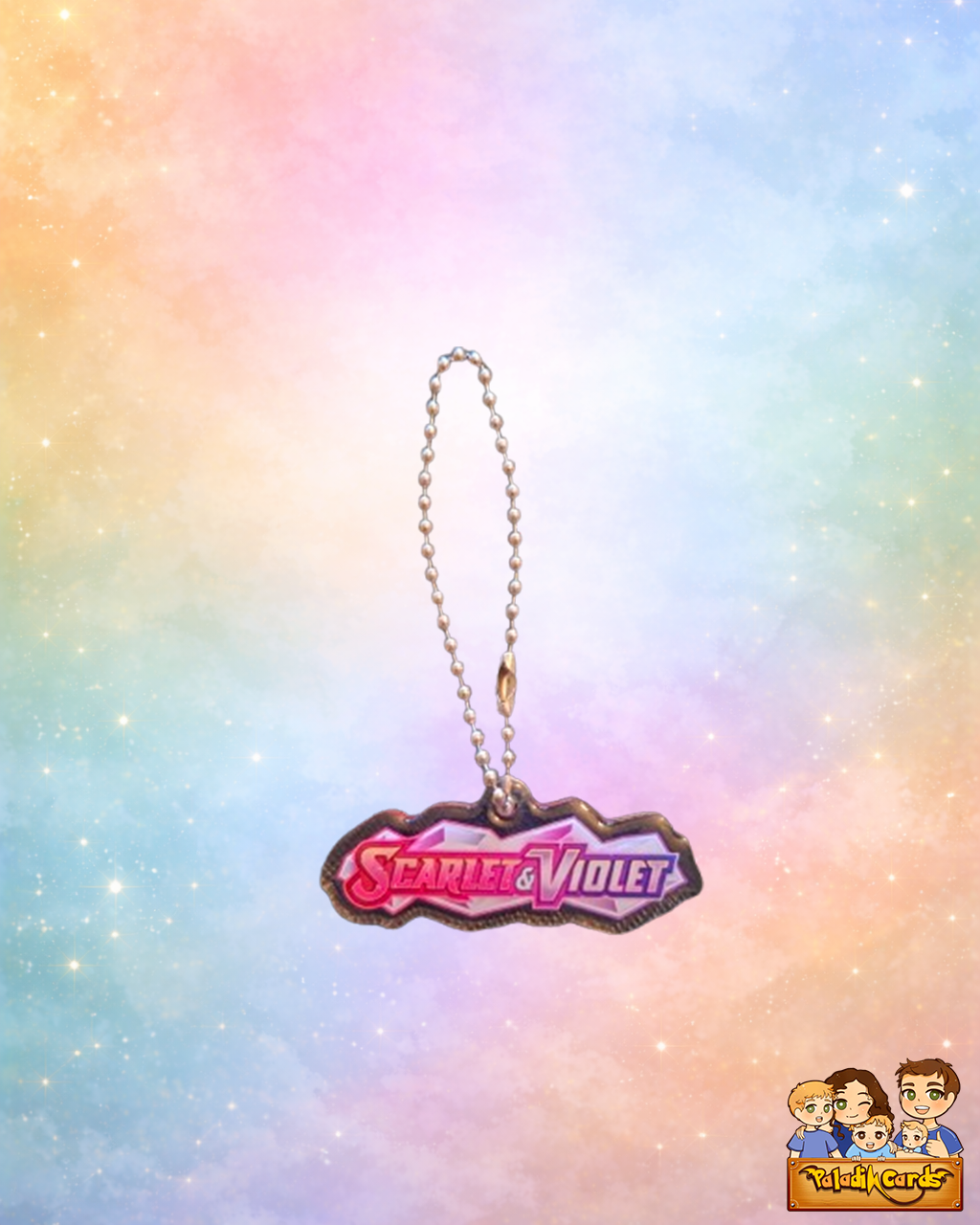 Pokemon Binder Keychain (Scarlet and Violet)