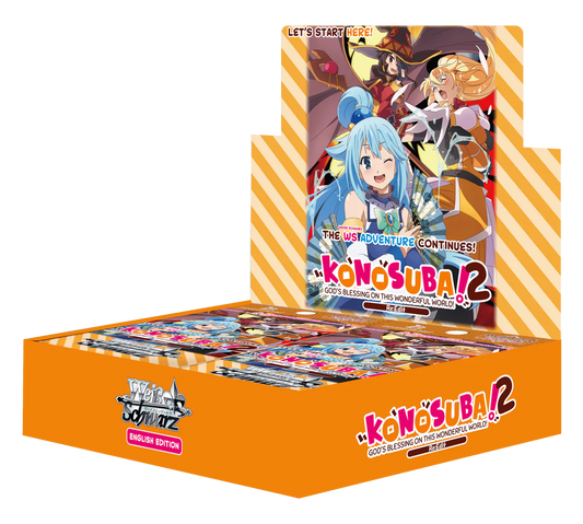 Weiss Schwarz: Konosuba God's Blessing on this Wonderful World Re: Edit (English) Booster Box (Ships 12/1/2025)