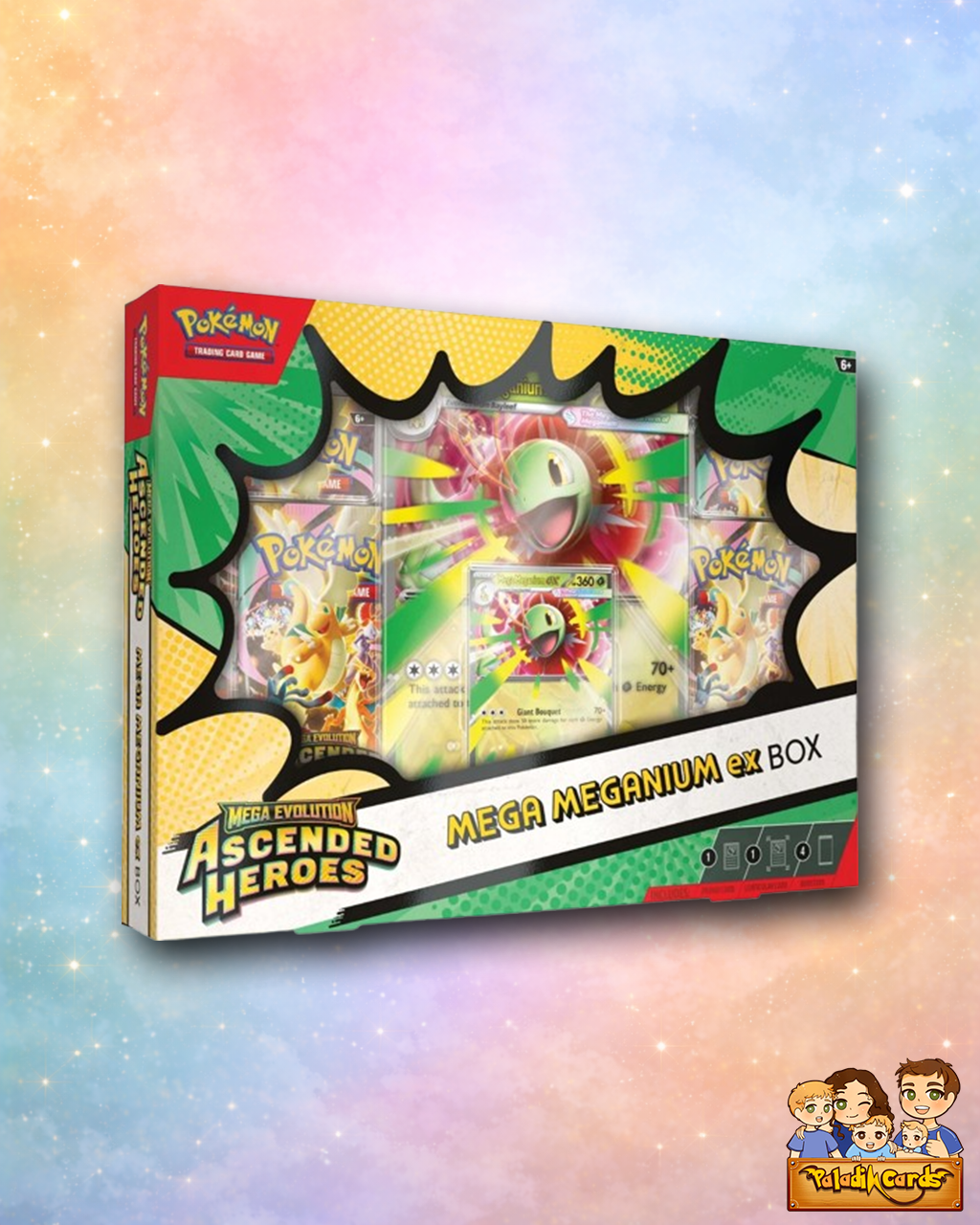 Ascended Heroes Mega Starter ex Box (One selected at Random) – Paladin Cards